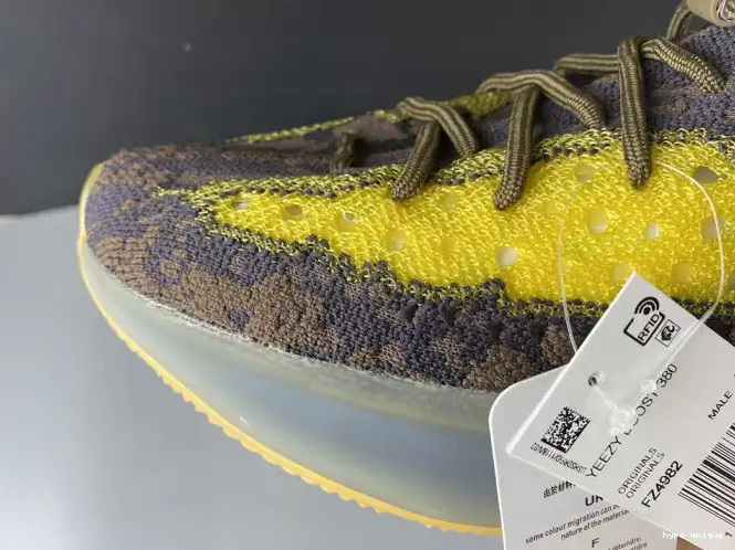 hype GOLD ADIDAS NON-REFLECTIVE 'COFFEE FZ4982 380 BOOST YEEZY 0328